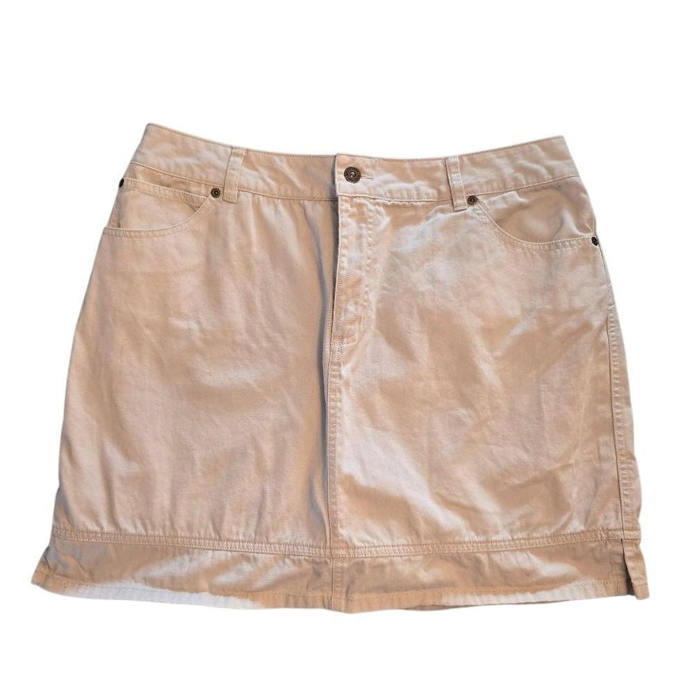 Sonoma Life + Style Khaki Mini Skort